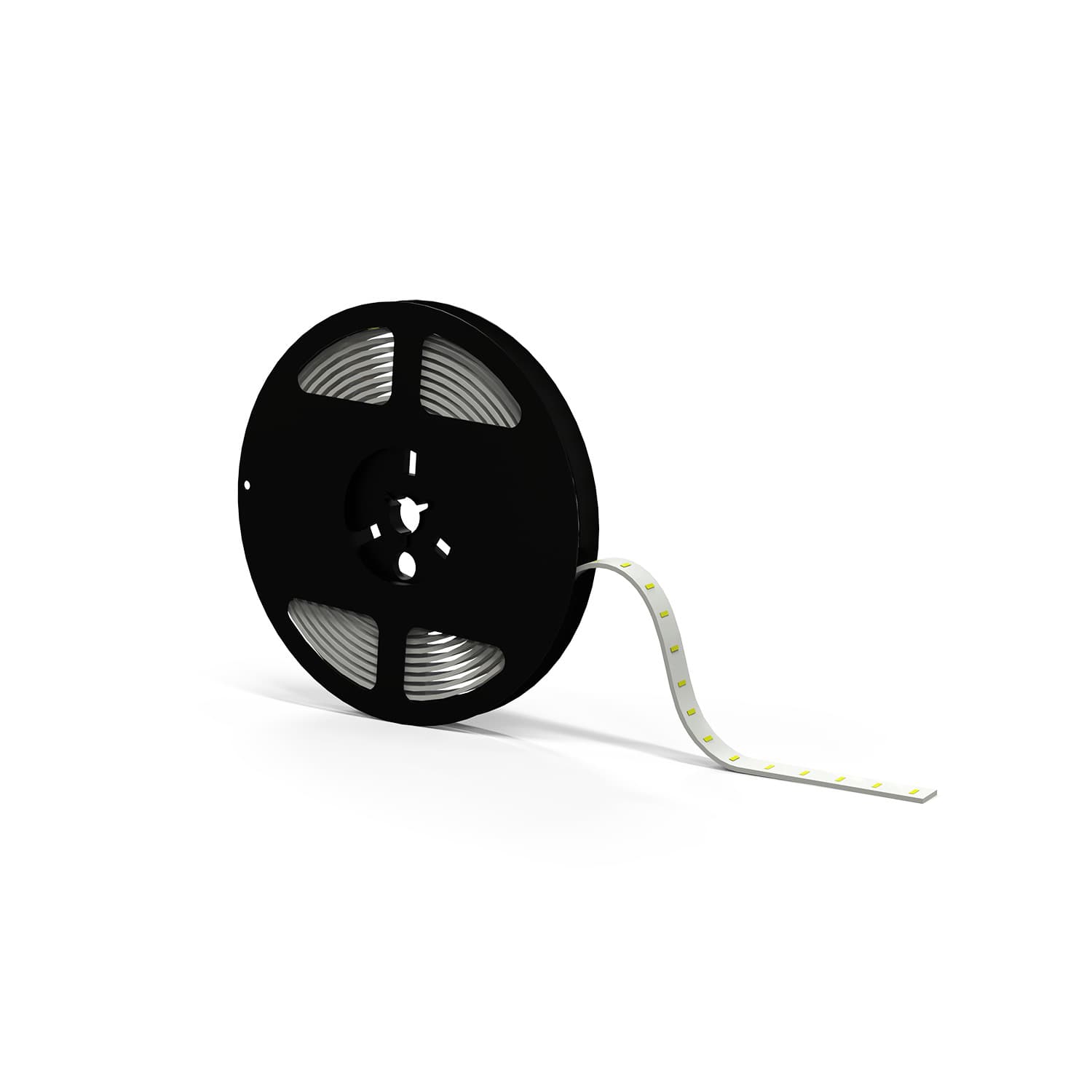 Лента светодиодная 14.4 Вт/м DC 12В 6500К IP20 60LED SMD5050 660 лм/м Black