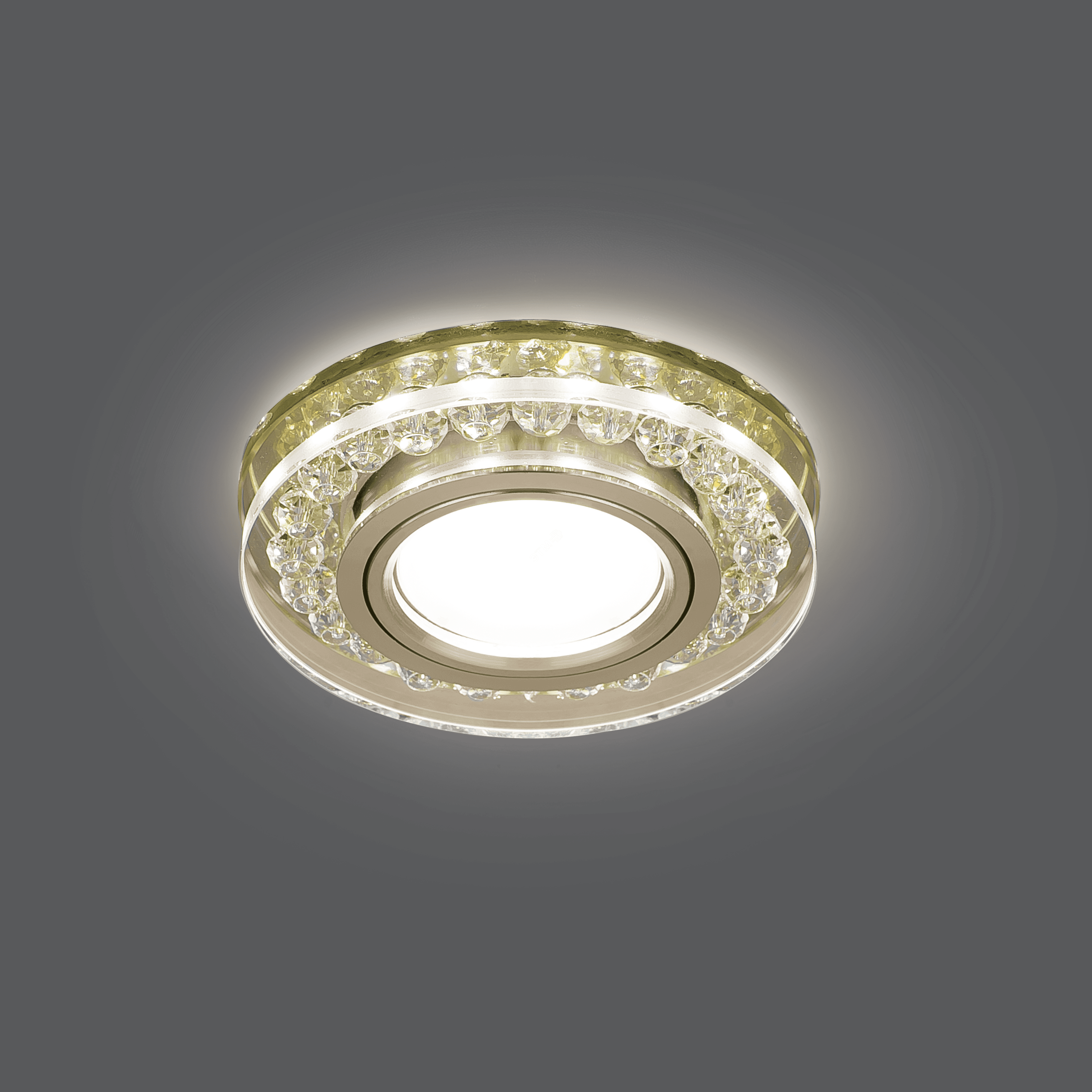 Светильник встраиваемый ДВО под лампу 2700К IP20 d95х35 мм монт d65 мм Backlight Gauss