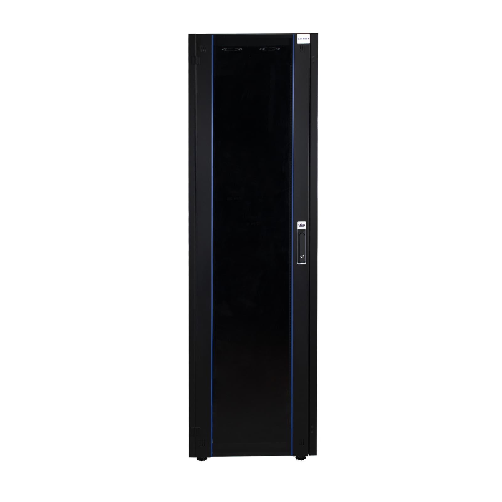 Шкаф нап. 19', 47U 600х1200, перед. дв. перф., задн. стен. перф., чер. DATAREX