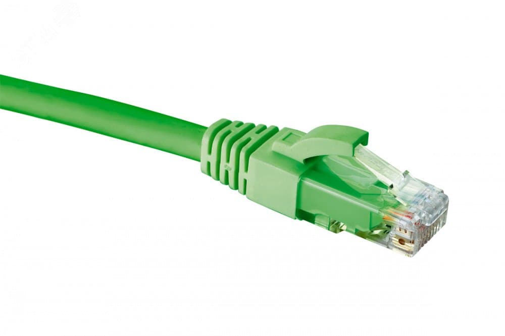 Патч-корд CAT6 U/UTP LSZH Зеленый 0.2м