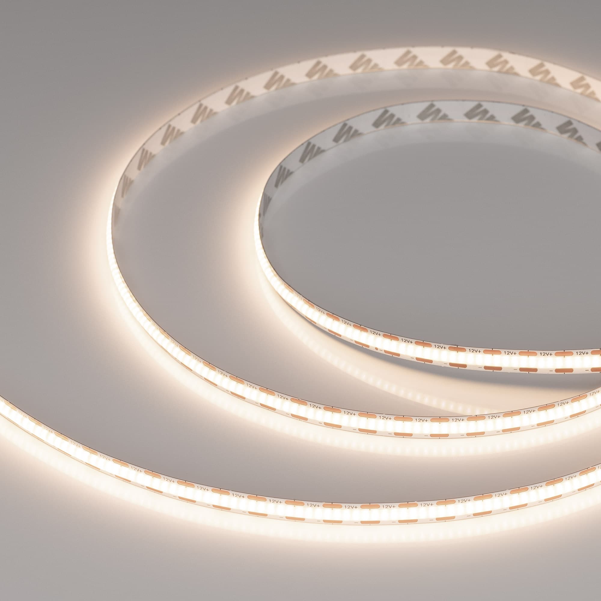 Лента светодиодная 9 Вт/м 12В IP20 3500K 400LED/м COB-X400-8mm CSP 2.5 м
