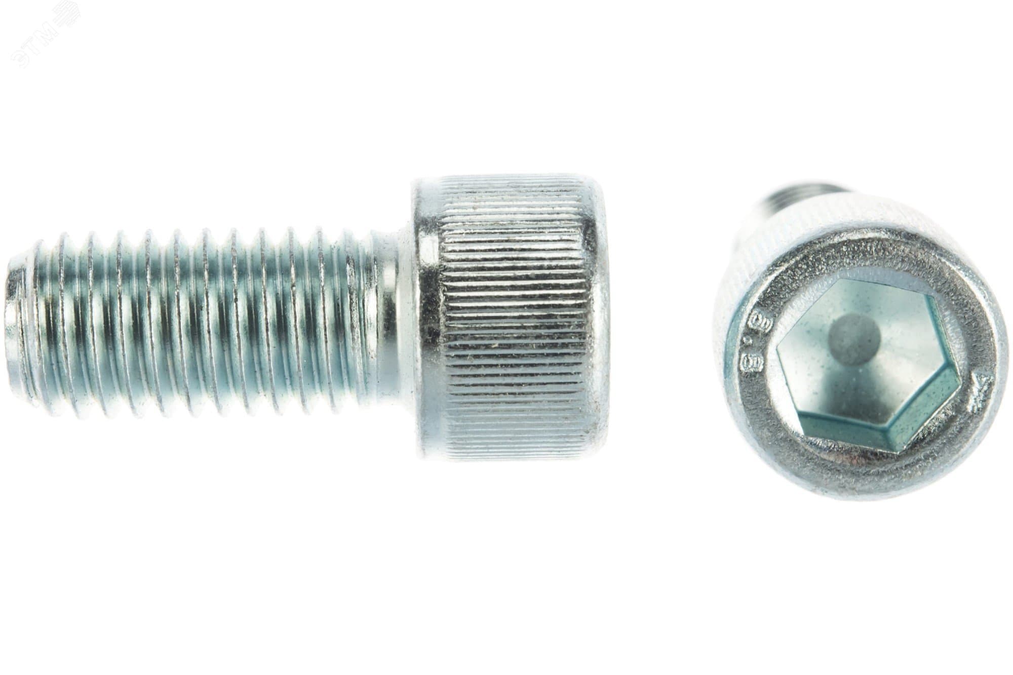 БОЛТ DIN912 3х20 цилиндрическая головка цинк 8.8