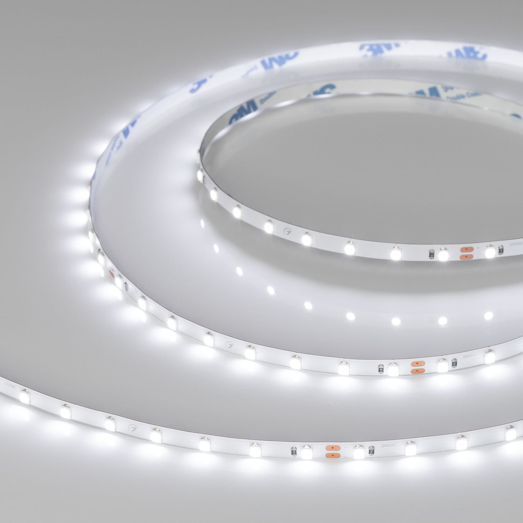 Лента светодиодная 5 Вт/м 24В IP20 6000K 80LED/м RT-A80-5mm SMD 2835 5 м