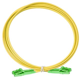 Патч-корд оптический дуплексный, OS2, 2х9/125, LC/APC-LC/APC, 2 м