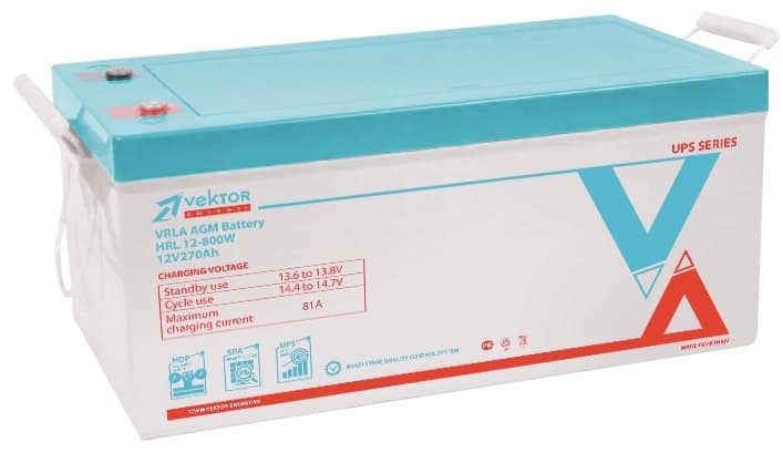 Аккумуляторная батарея Vektor Energy HRL 12В 270Ач