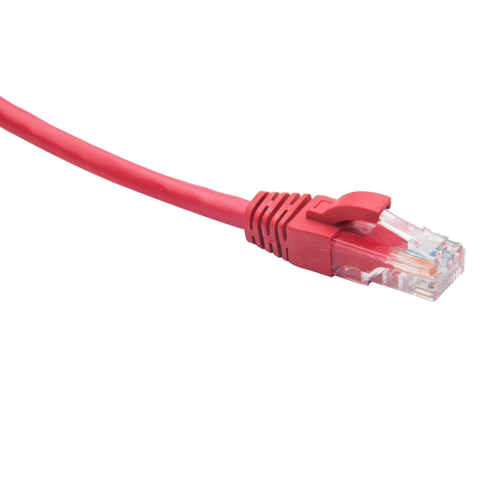 Патч-корд U/UTP категория 5e LSZH нг(А)-HF 15,0 м, красный