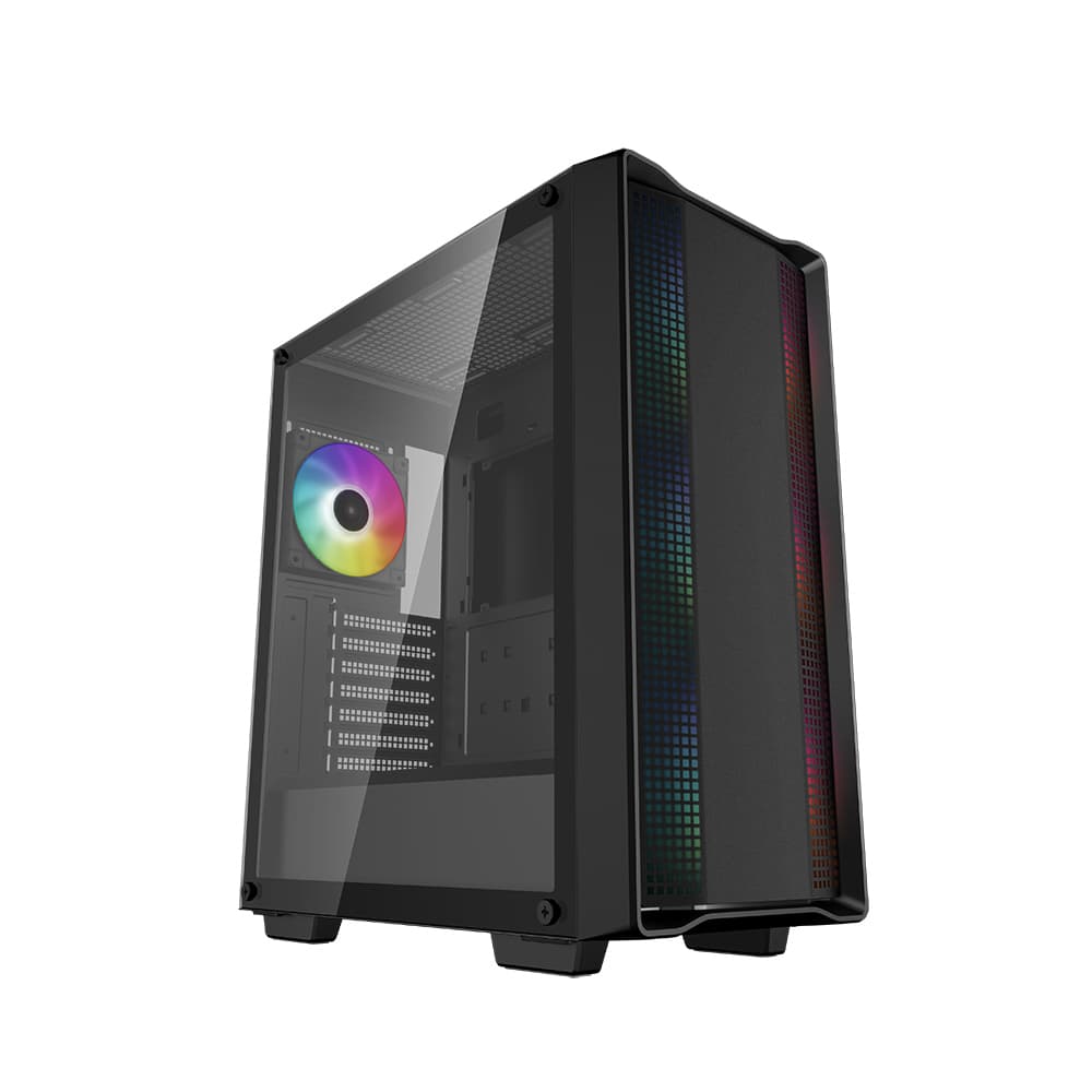 Корпус для ПК CC560 ARGB V2, Middle Tower, ATX, черный