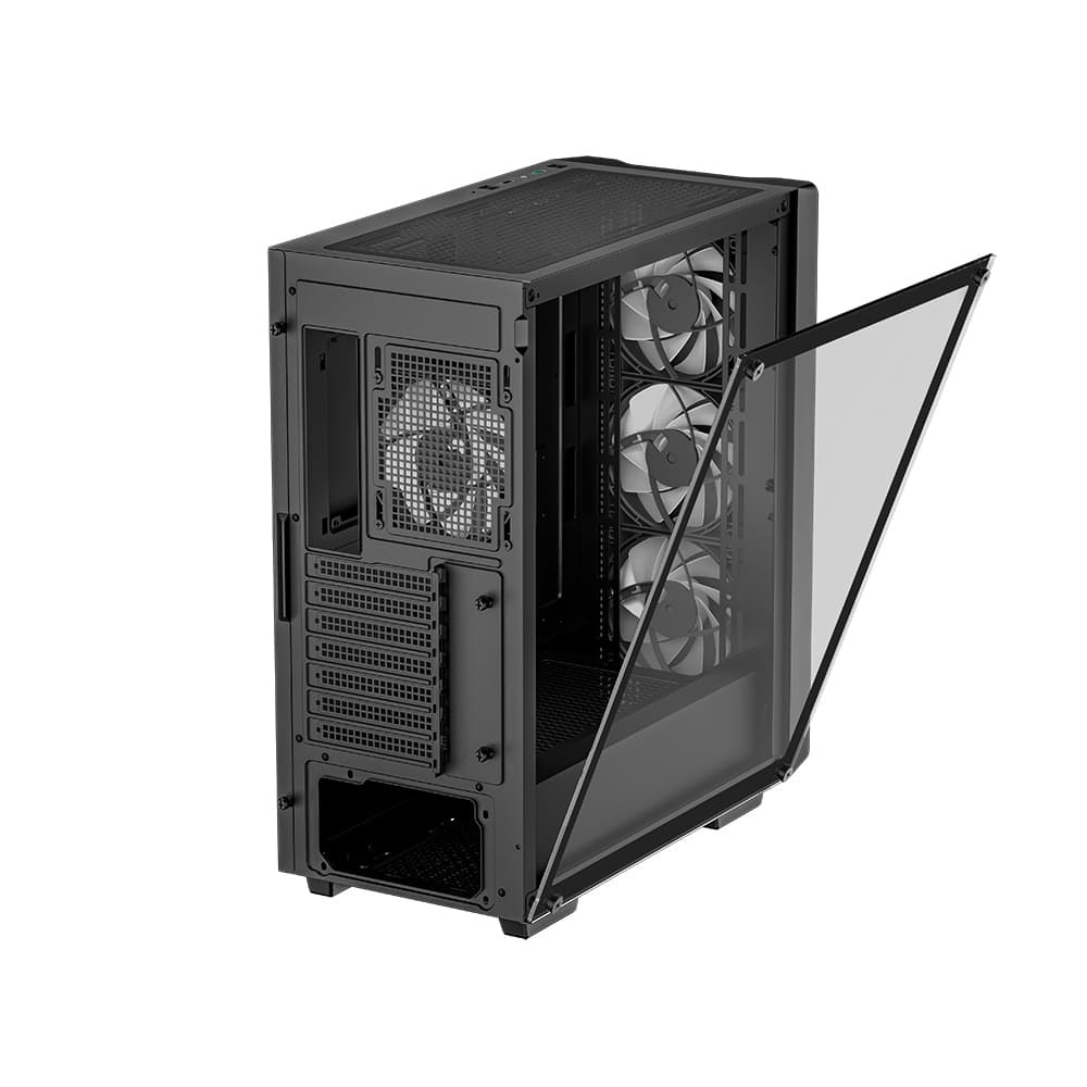 Корпус для ПК CC560 ARGB V2, Middle Tower, ATX, черный