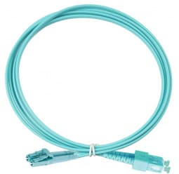 Патч-корд оптический дуплексный 2х50/125 OM3 SC-LC 2 м