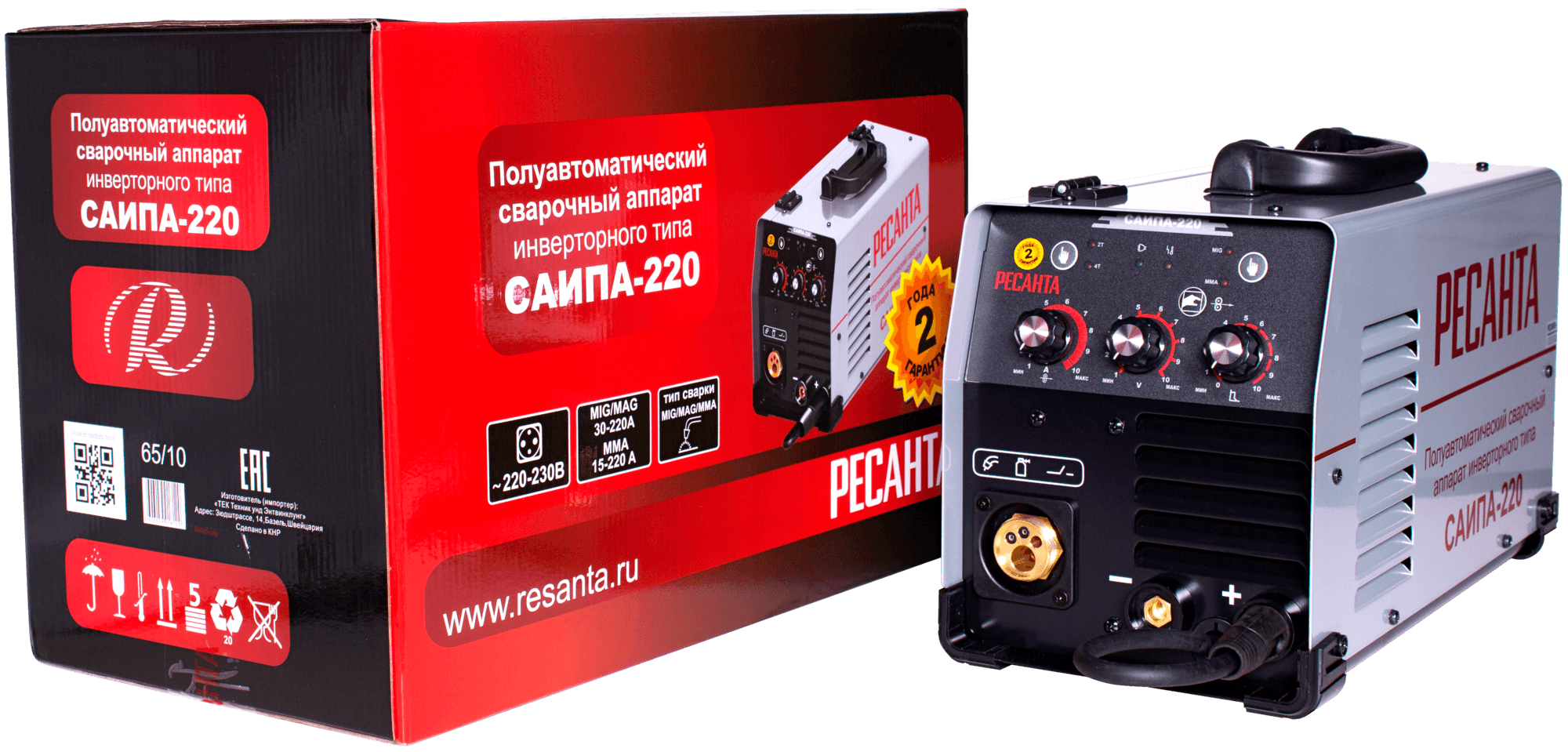 Полуавтомат сварочный САИПА-220 MIG/MAG