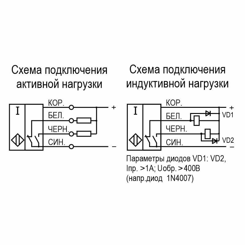 Выключатель бесконтактный ISB AC2A-43N-2-LS4