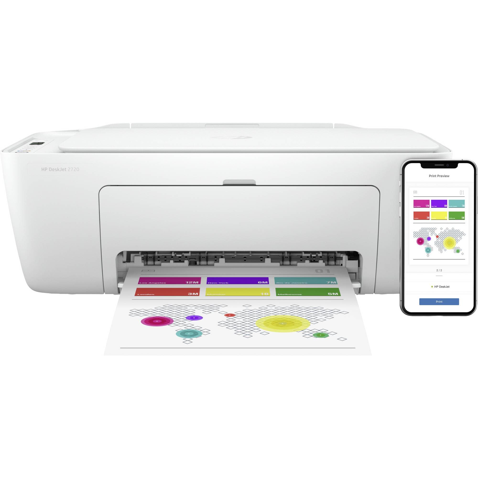 МФУ струйное DeskJet 2720