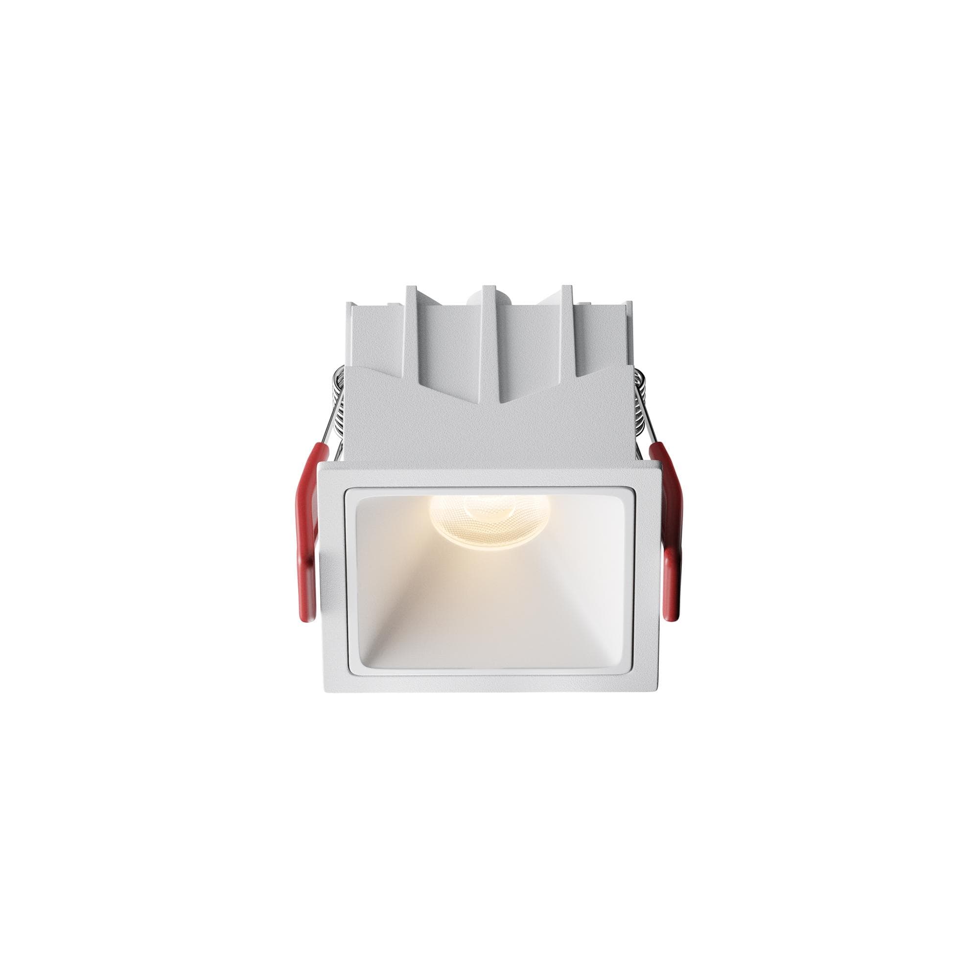 Светильник встраиваемый Downlight Alfa LED 3000К 10Вт 50 град IP20 CRI90 Белый квадрат 52х65х65мм 890Лм