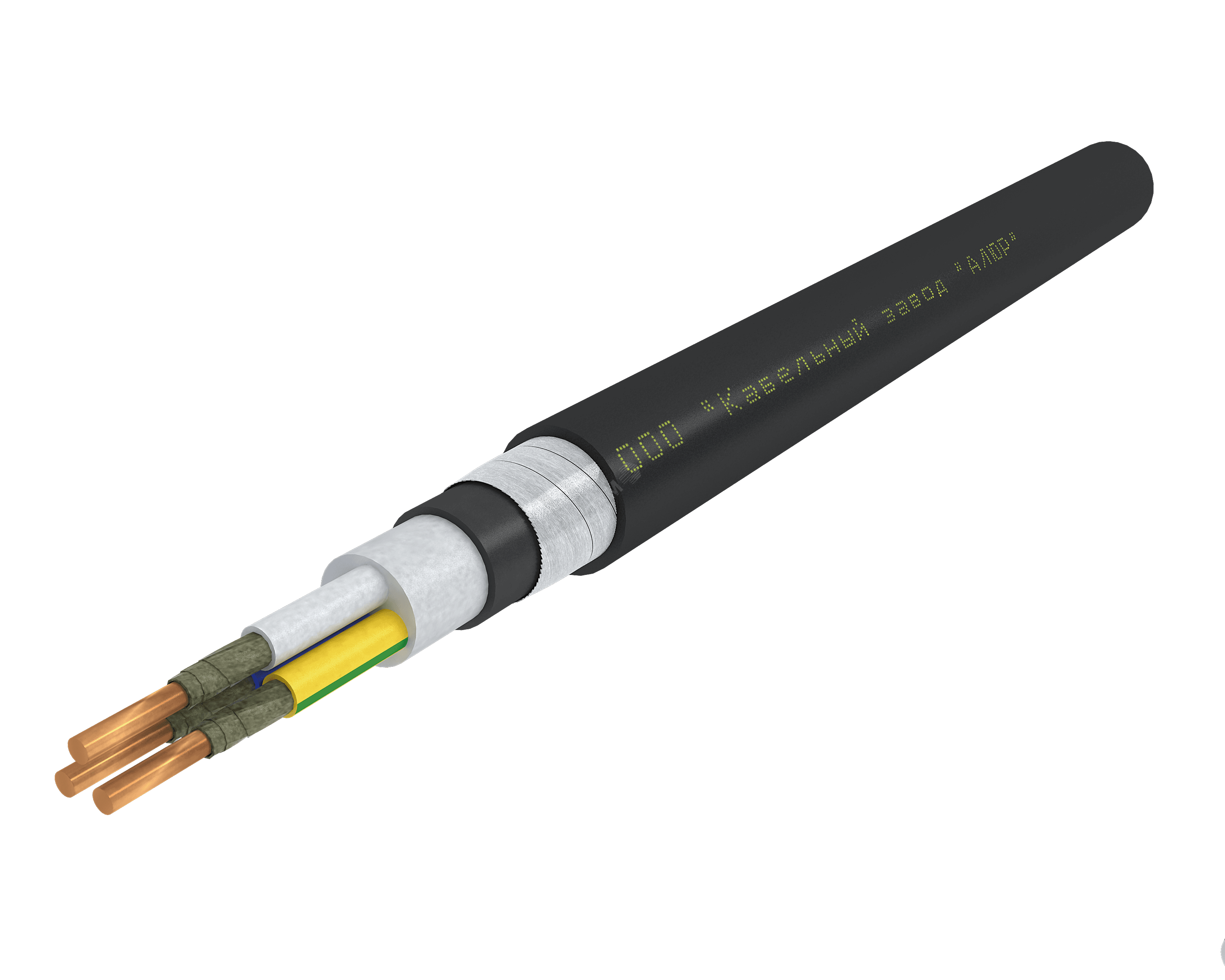 Кабель силовой ВБШвнг(А)-FRLS 3х6.0 ок(N.РЕ)-1 Ч. бар