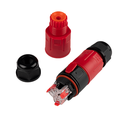Коннектор кабельный PCC-I3-FD 3x2.5 24A IP68