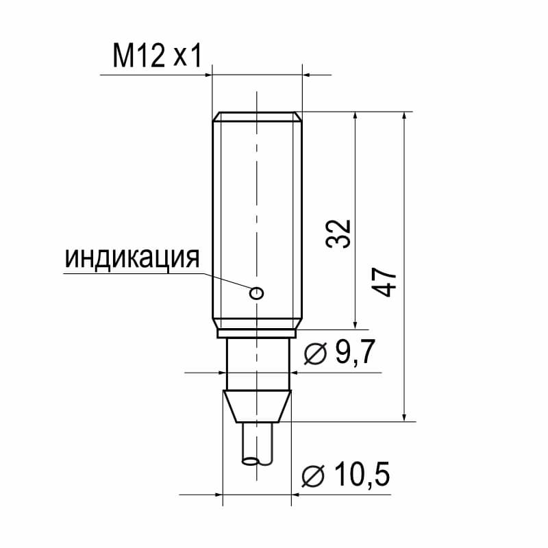 Выключатель бесконтактный ISB BF2A-31N-2F-L-C