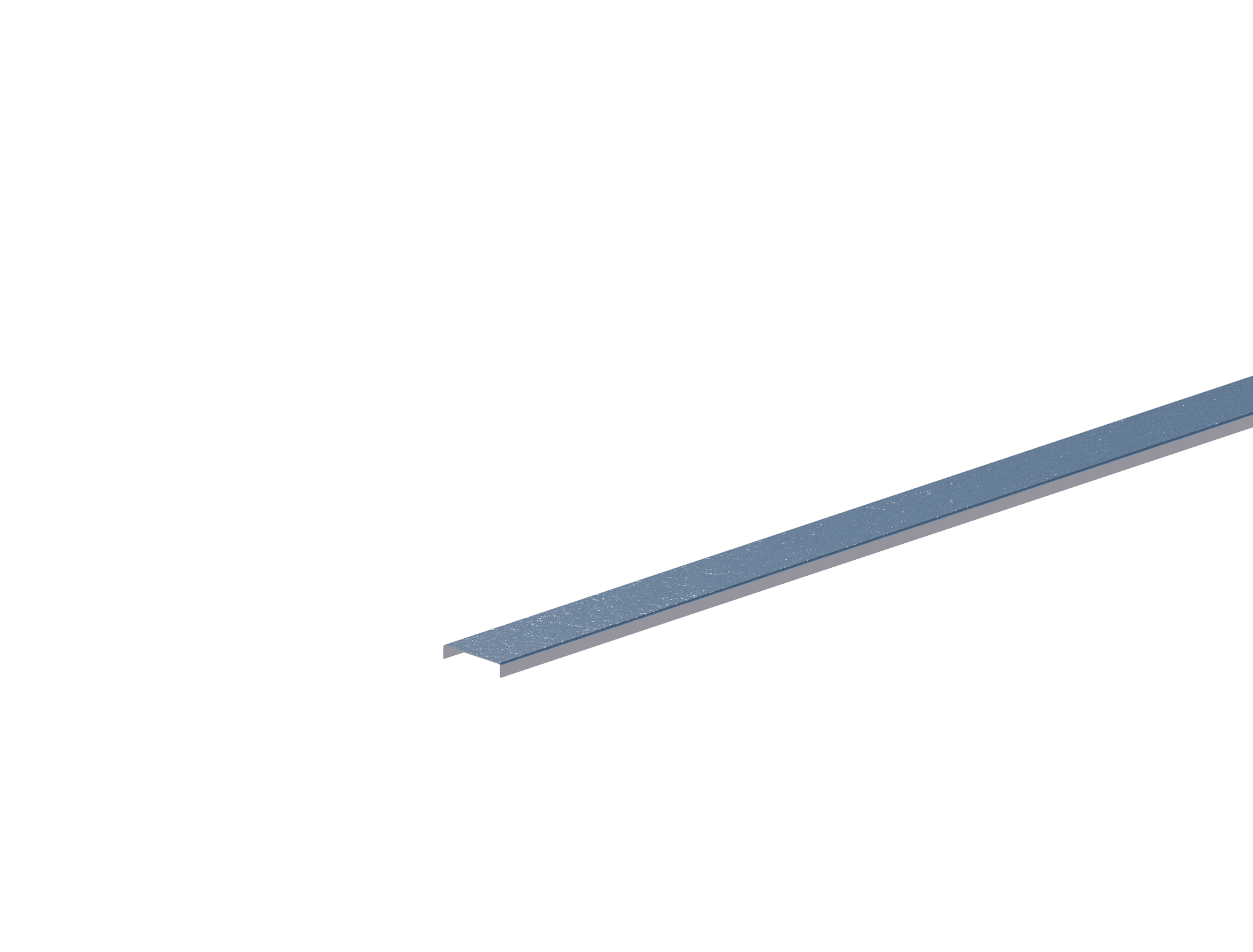 Крышка лотка прямого НЛК5-П2,87ц УТ1,5 (h=24,s=1,2мм)