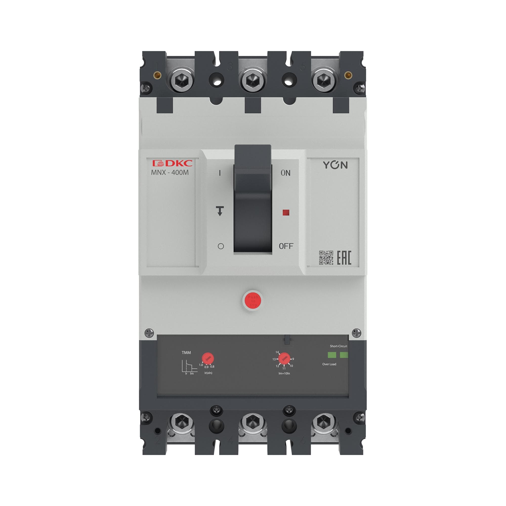 Выключатель автоматический YON pro MNX400M 3Р 400 А 100кА при AC415V расцепитель TMM