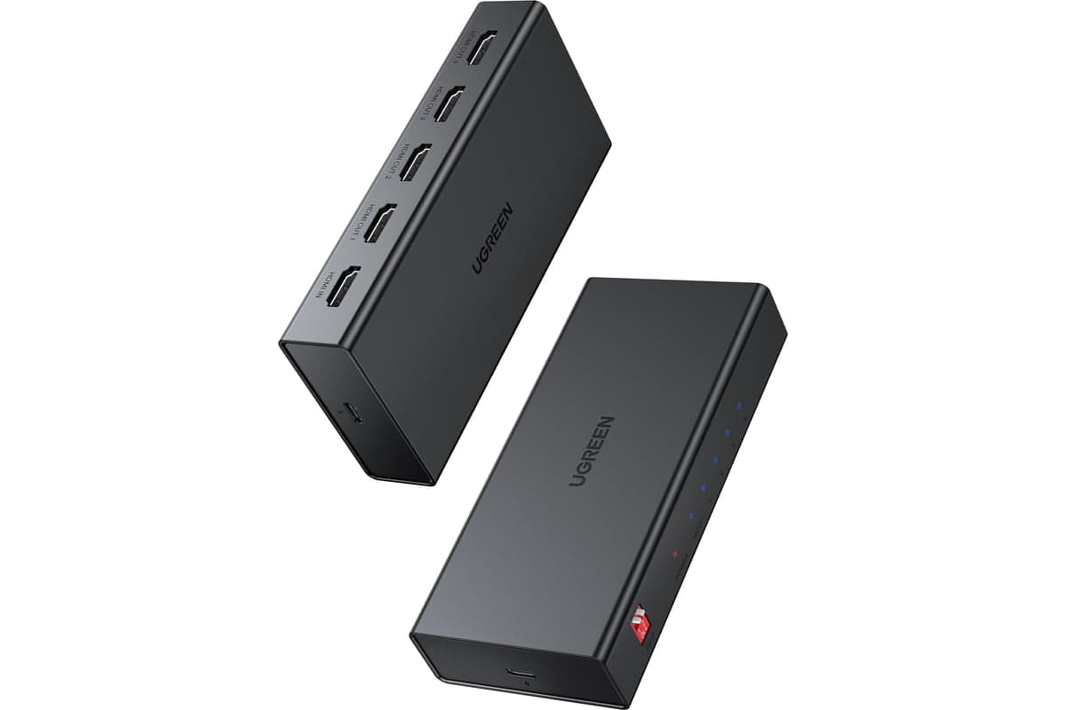 Сплиттер CM570 4Kх60Hz HDMI 2.0, 1-4, черный