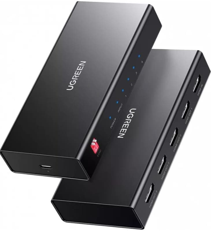 Сплиттер CM570 4Kх60Hz HDMI 2.0, 1-4, черный