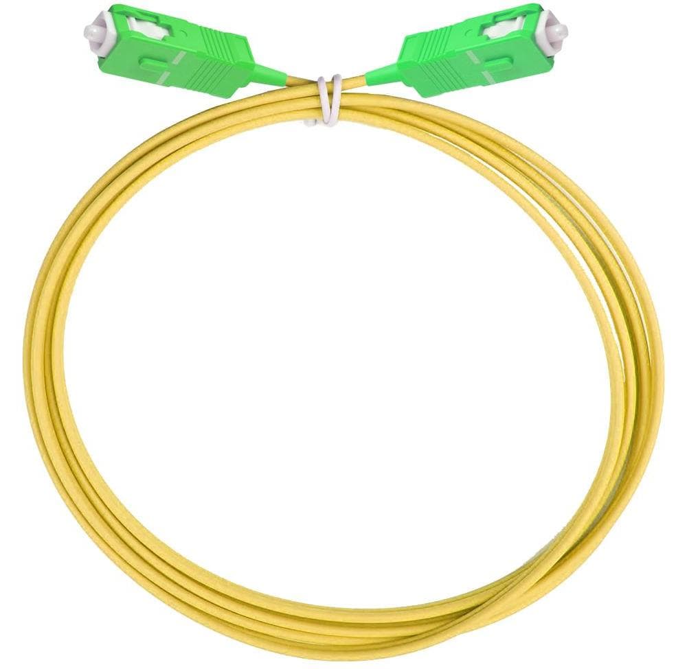 Патч-корд оптический симплексный, OS2, 9/125, SC/APC-SC/APC, 2 м