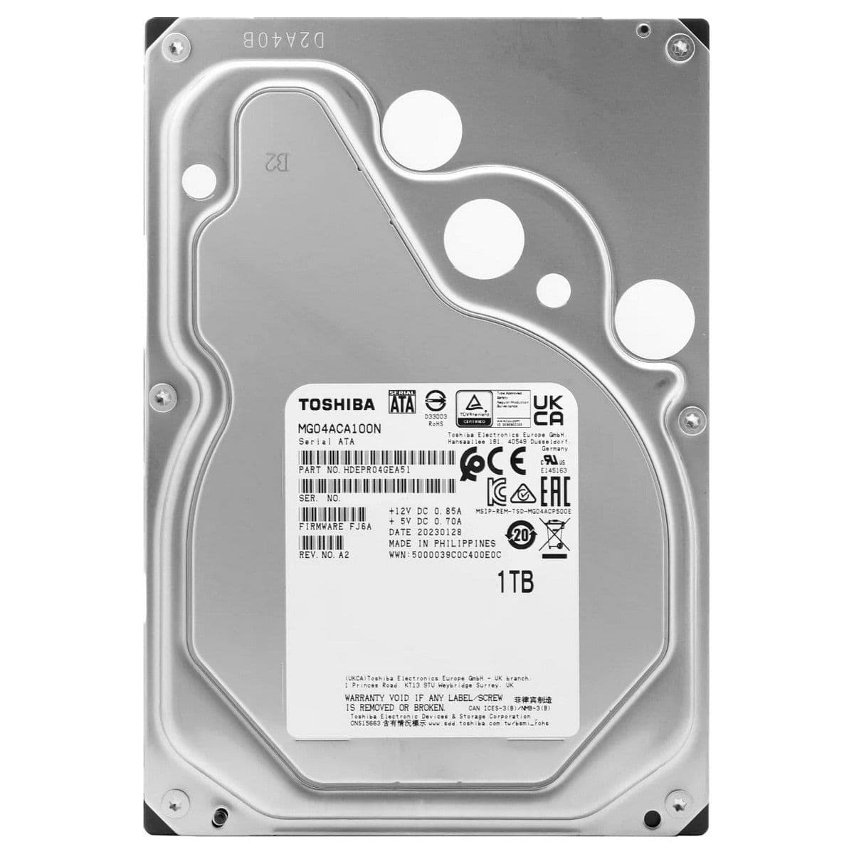 Жесткий диск 1TB Enterprise 3.5'', SATAIII, 7200 об/мин, 128 МБ