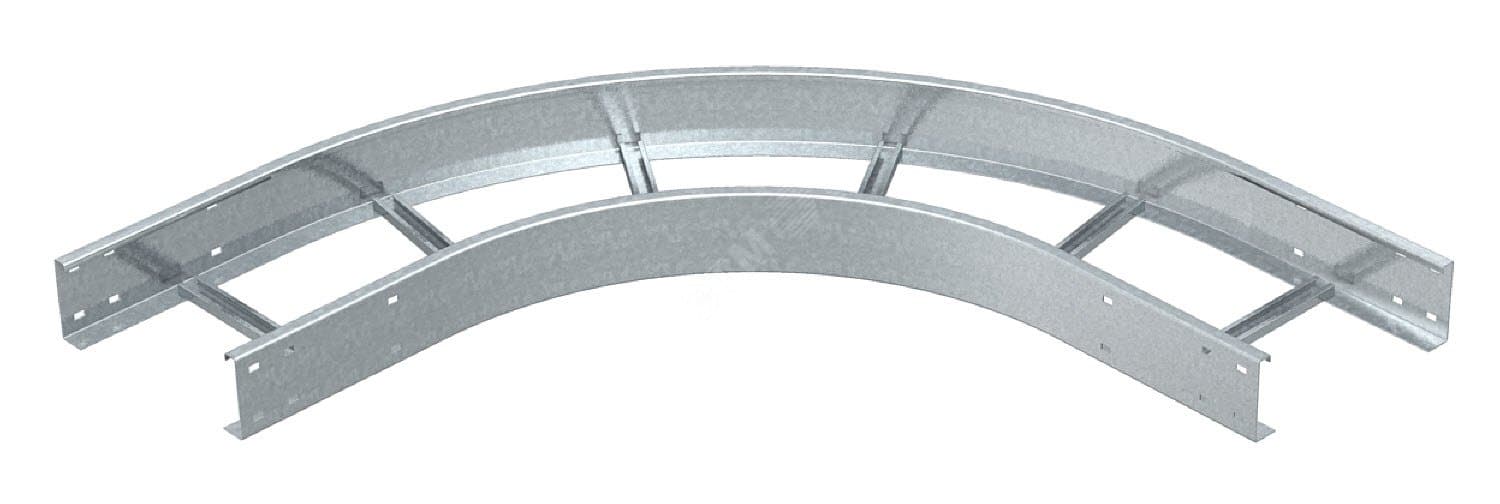 Секция угловая 90 градусов 110x300 горячеоцинкованный