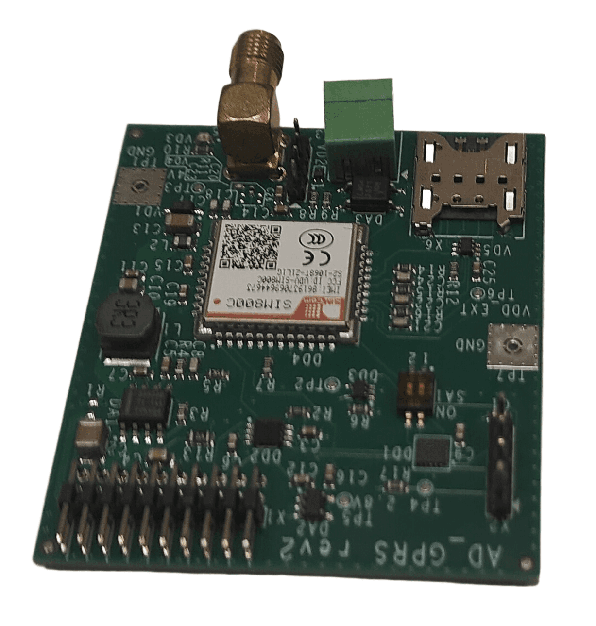 Модуль GPRS (1 х GSM/GPRS модем) к контроллерам АГАВА