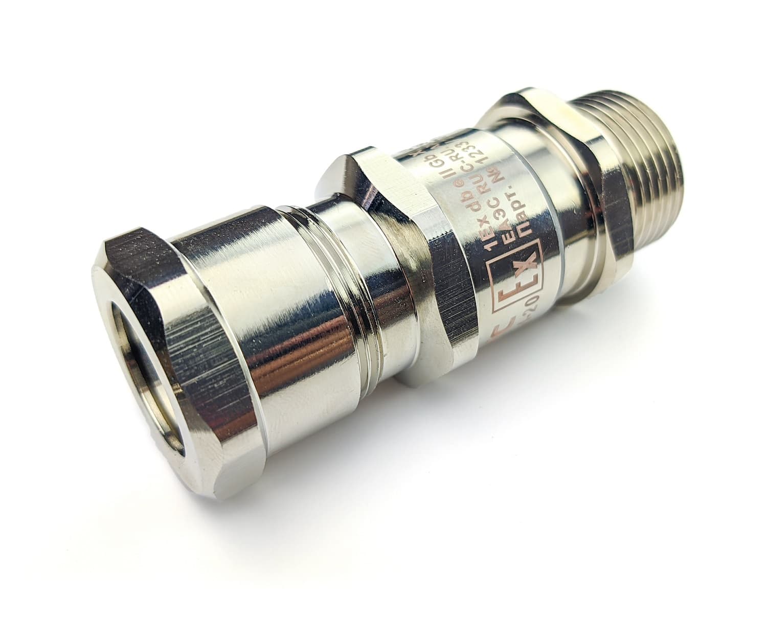 Ввод кабельный Ех ВКВБ3-ЛС-M50-33-38 1Ex db e II Gb X ГОФРОМАТИК