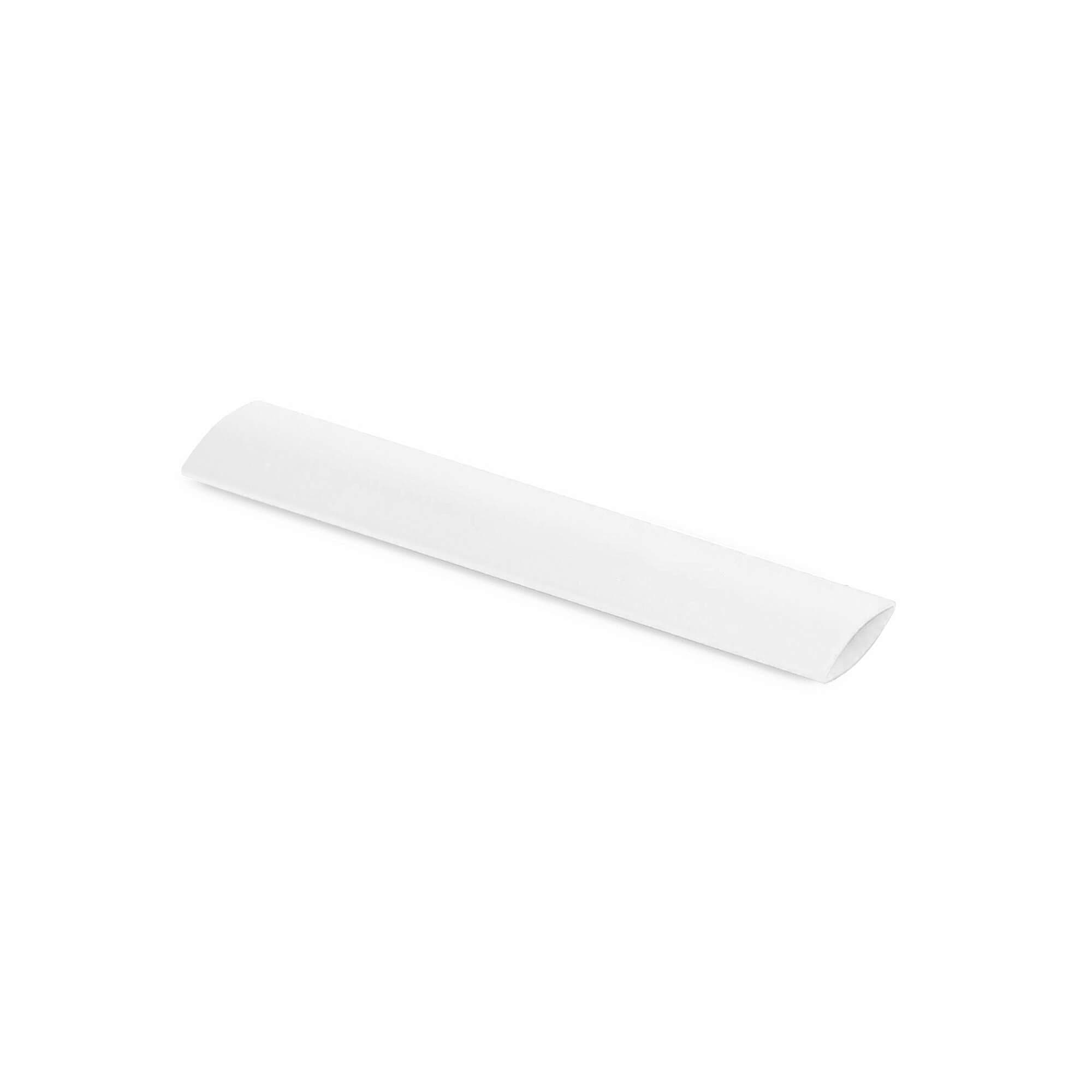 Термоусаживаемая самозатухающая трубка для термотрансферной печати 12,7/4,0 мм белый 3:1, 20 м