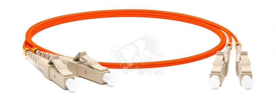 Патч-корд оптический MM 50/125 LC-LC 2мм duplex LSZH (30м)