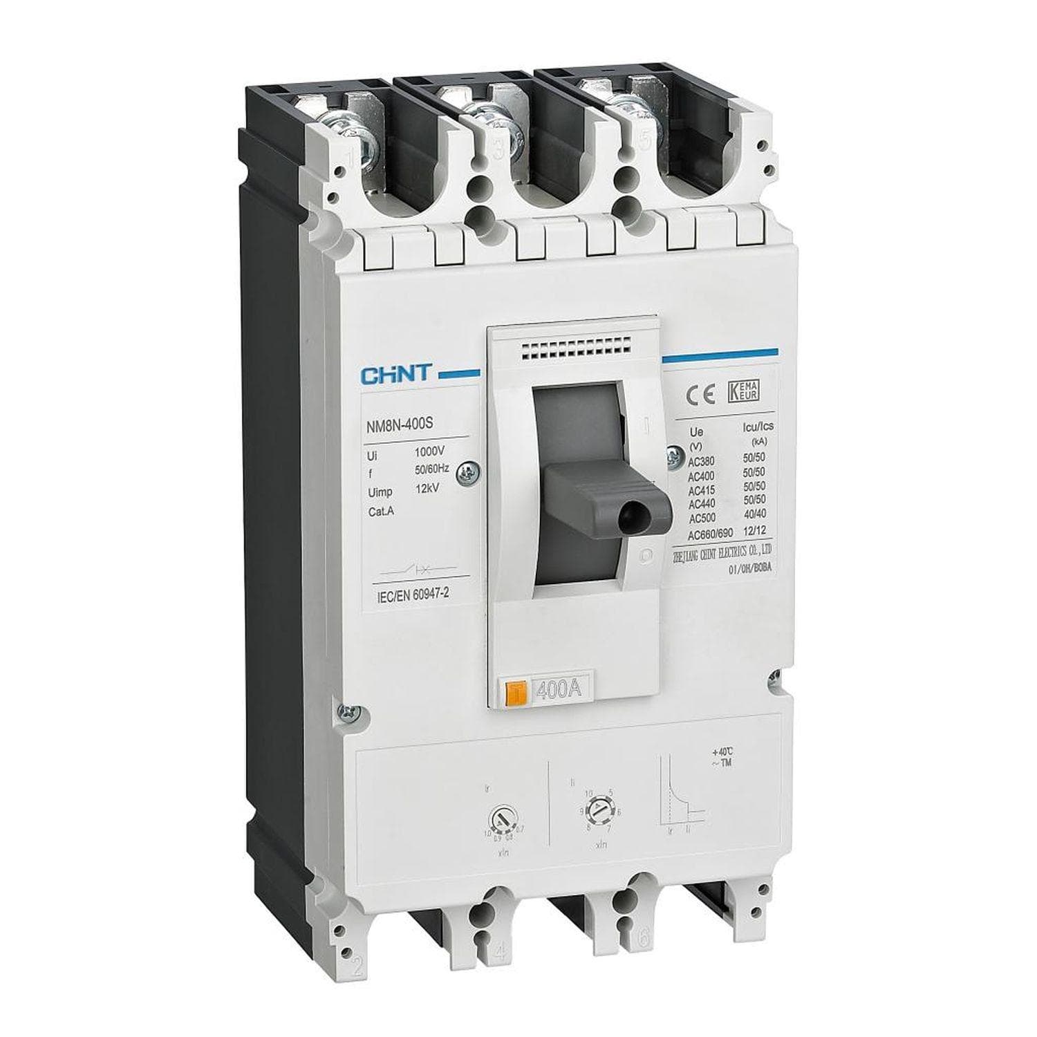 Выключатель автоматический защиты двигателя NM8N-400R M 315А 150кА 3P (R)