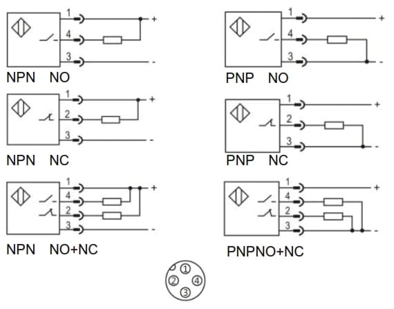 Индуктивный датчик Lanbao LR18XBF05DPO-E2