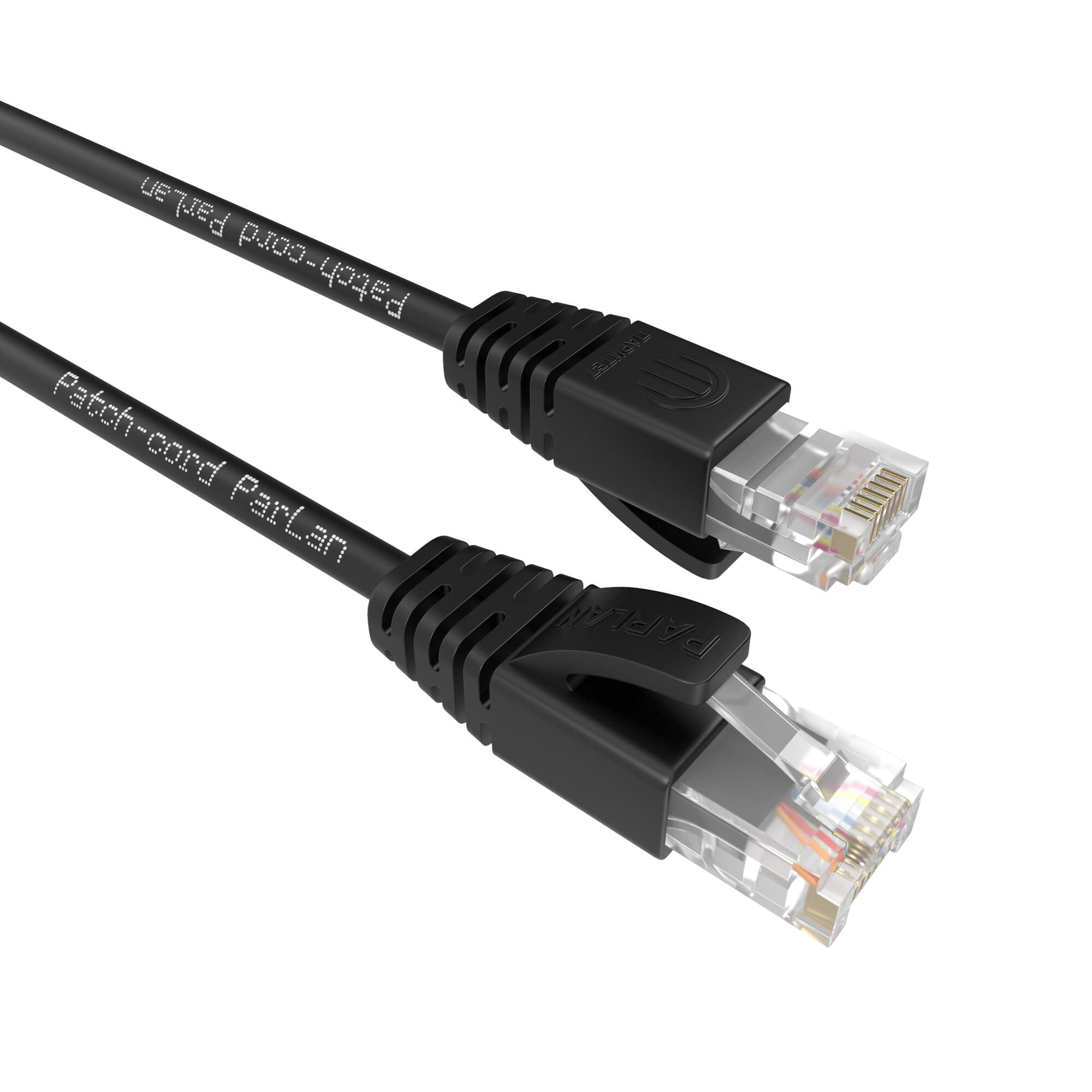 Патч-корд U/UTP Cat 5e PVC 4х2х0,48 Flex 3,7м черный
