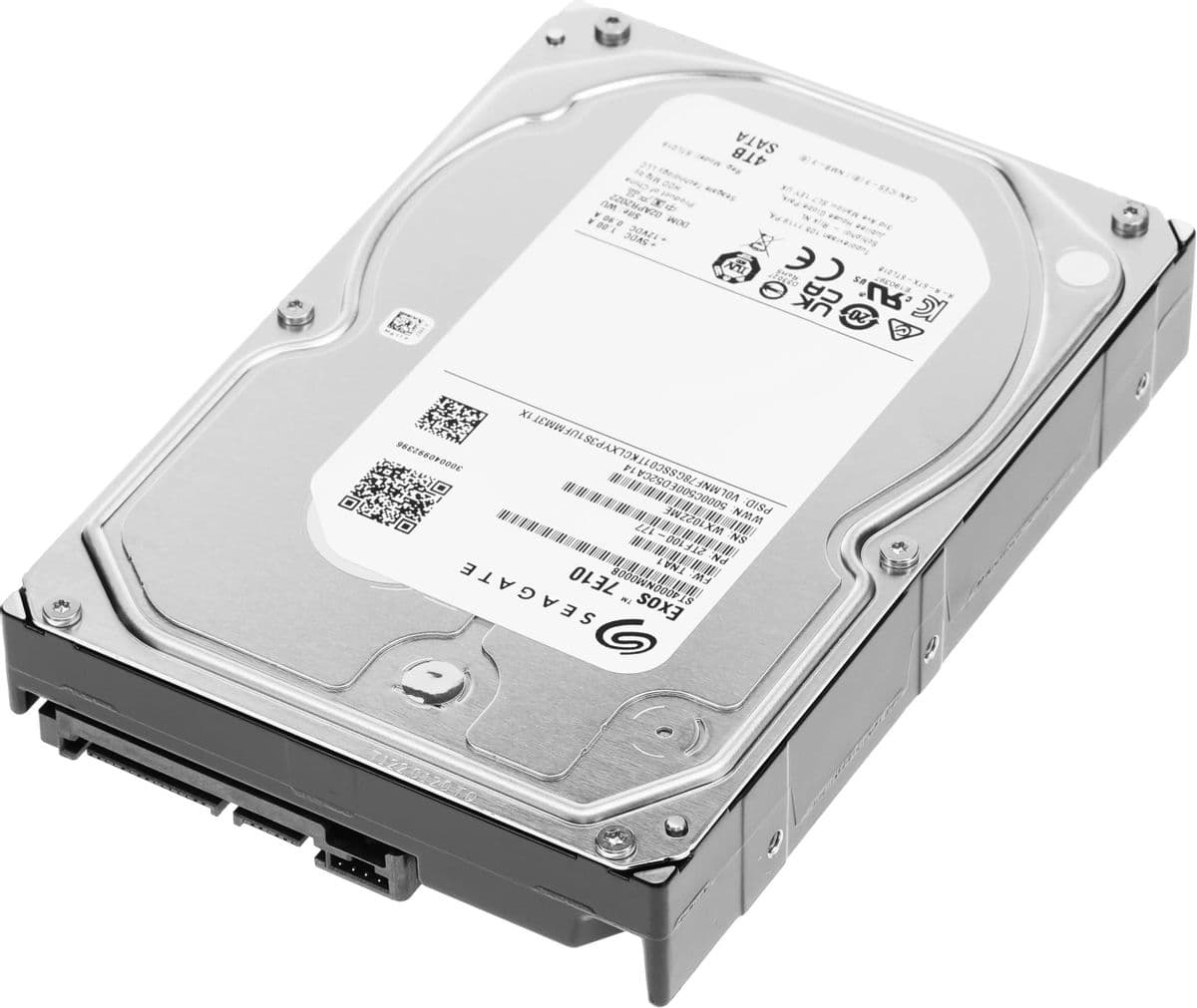Жесткий диск 3.5'' 4 TБ Exos 7E10, SATAIII, 7200 об/мин, 256 МБ