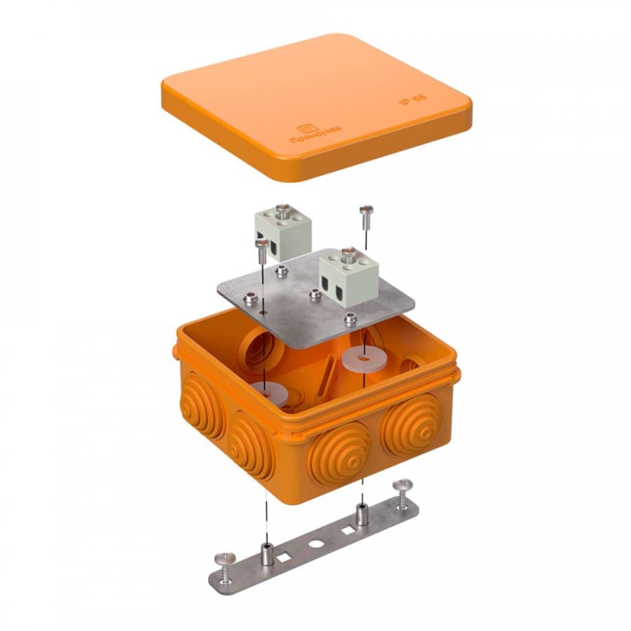 Коробка огнестойкая для о/п 40-0300-FR2.5-6 Е15-Е120 100х100х50