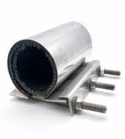 Хомут стандартный D520-540 L400  нерж AISI304