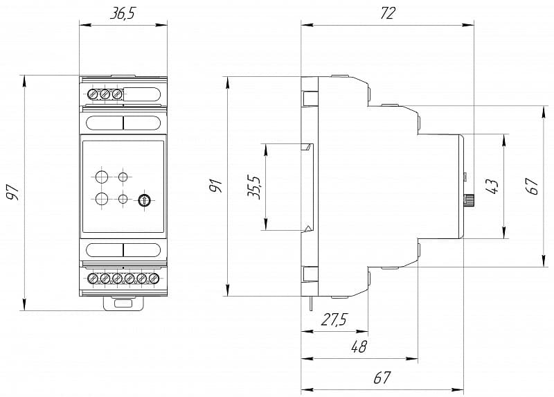 К2А КИП220 DC - прибор