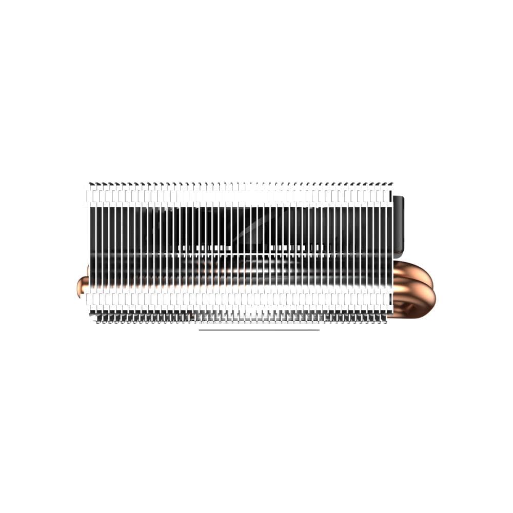 Кулер для процессора PCCooler S815I Low profile, 125 Вт, 4-pin PWM, 37 мм, алюминий/медь, 1x75 мм вентилятор, 51,42 CFM, 39 дБА, 2000–4000 об/мин, серебристый