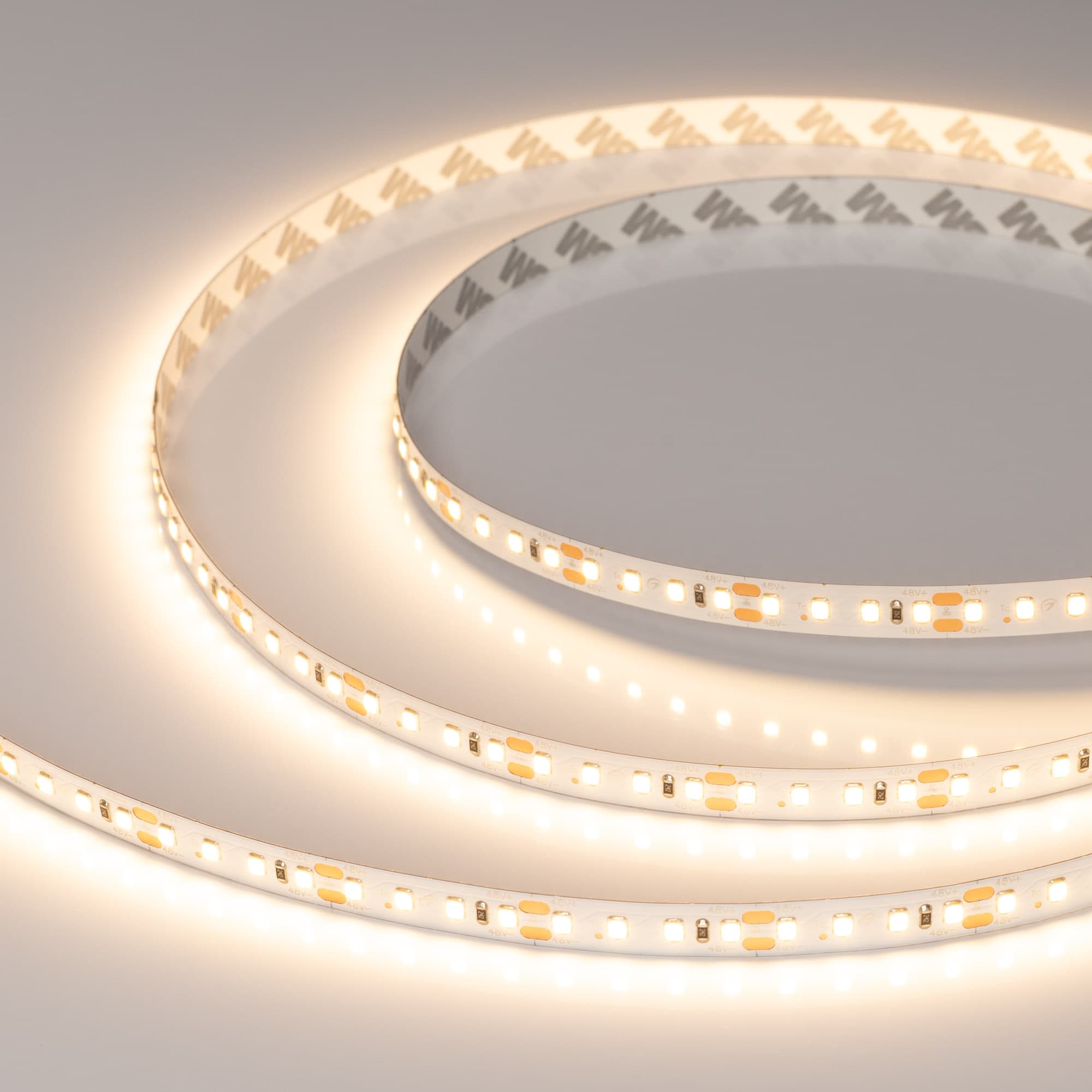 Лента светодиодная 9,6 Вт/м 48В IP20 3000K 120LED/м RT-A120-10mm SMD 2835 30 м