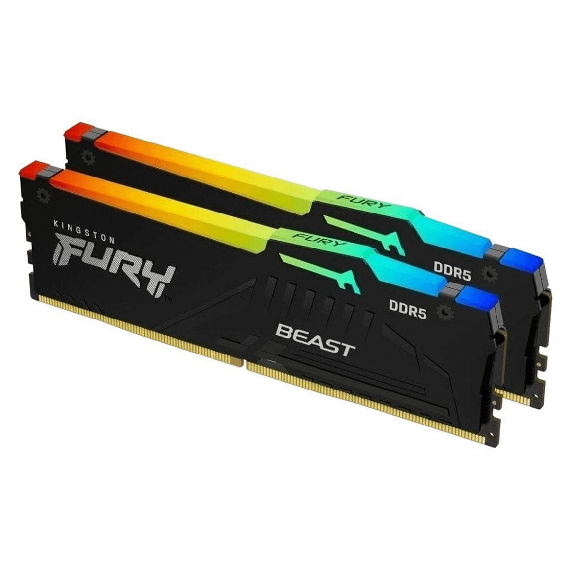 Модуль памяти 32 ГБ FURY Beast Black (2x16 ГБ), DIMM DDR5, 6400 МГц, 51200 Мб/с