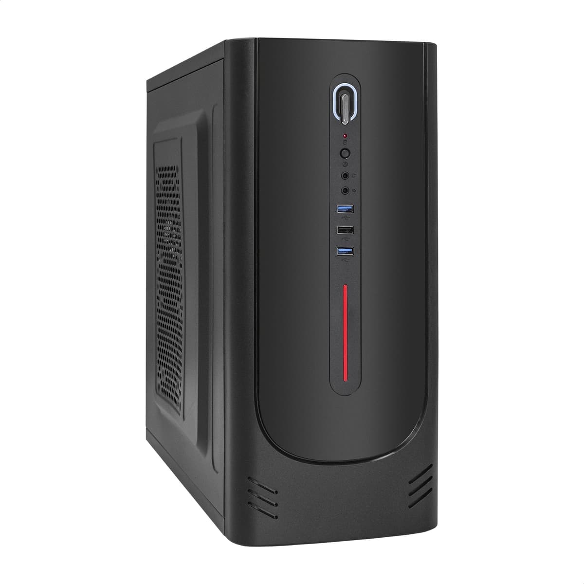 Корпус для ПК, Miditower, ATX, БП 400W, 1xUSB + 2xUSB 3.0, аудио