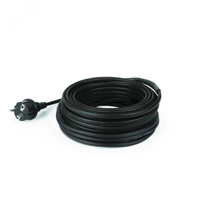 Кабель греющий саморегулирующийся  POWER Line 30SRL-2CR, 6 м/180 Вт, REXANT