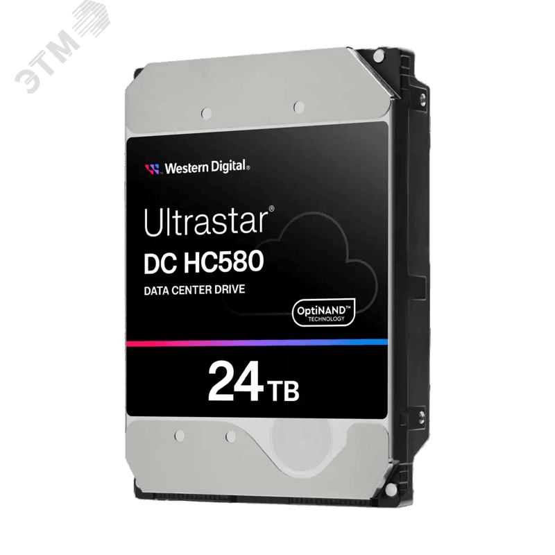 Жесткий диск 24TB Ultrastar DC HC580 3.5'', SATA  III, 7200 об/мин, 512 МБ