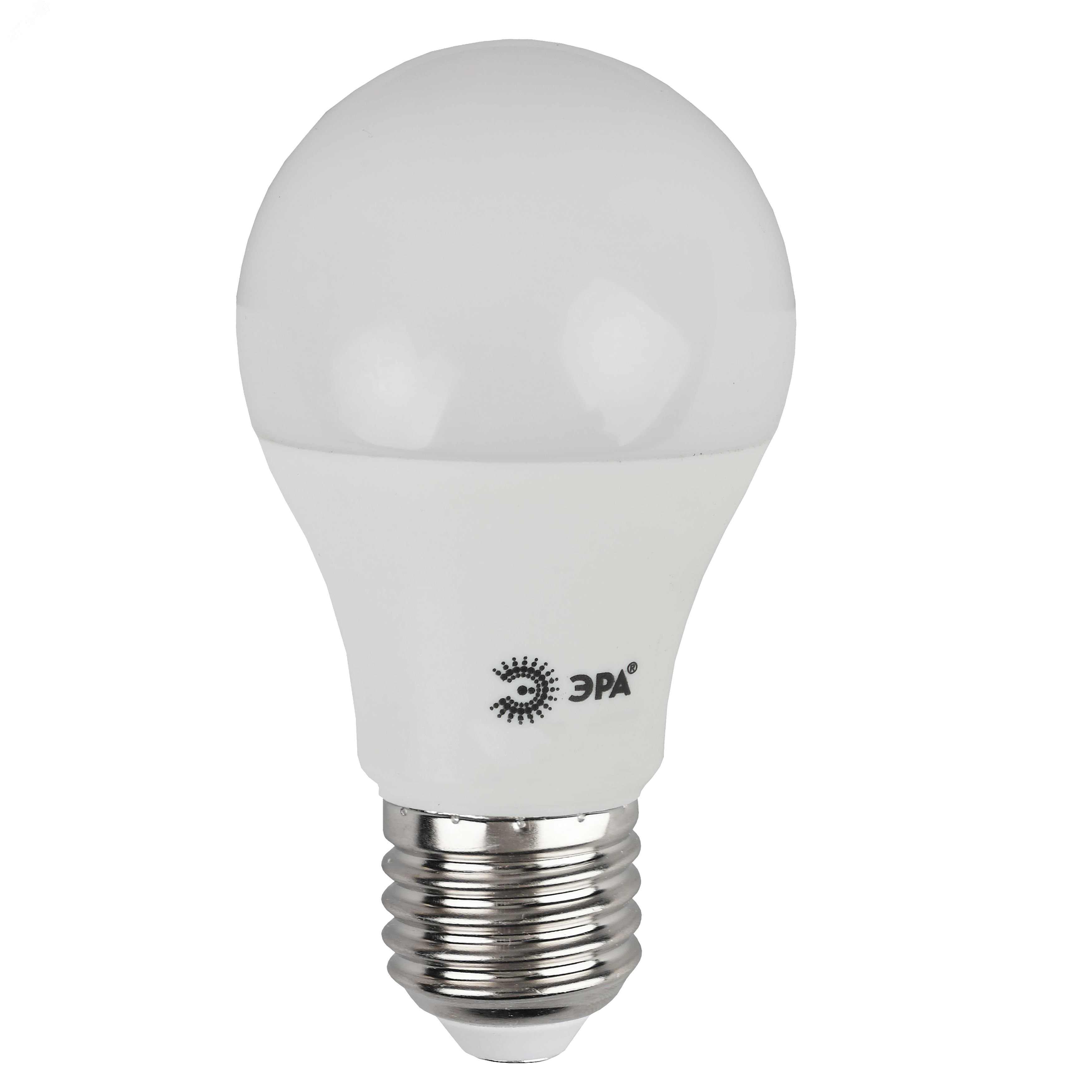 Лампа светодиодная LED 8 Вт 640Лм 2700К груша теплый E27 220-240В LED A55-8W-827-E27 Red Line