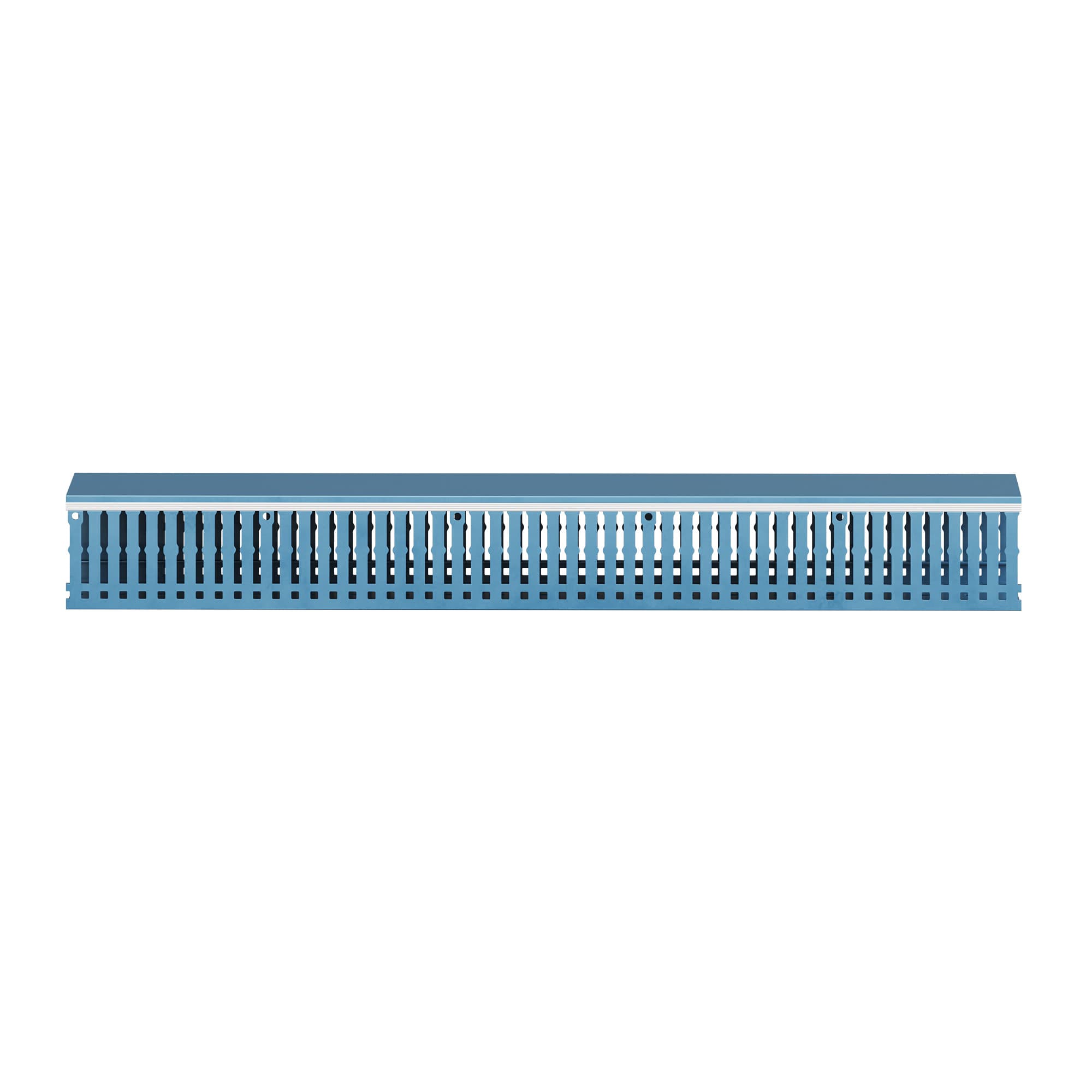 Короб перфорированный синий RL6 80x60