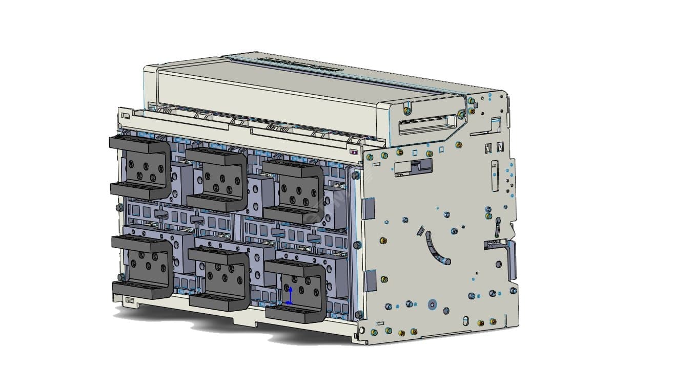 Кассета с выкатными направляющими AL-H40G3 AHFS, поставляется только в комплекте с воздушным автоматическим выключателем, выписывается отдельным артикулом