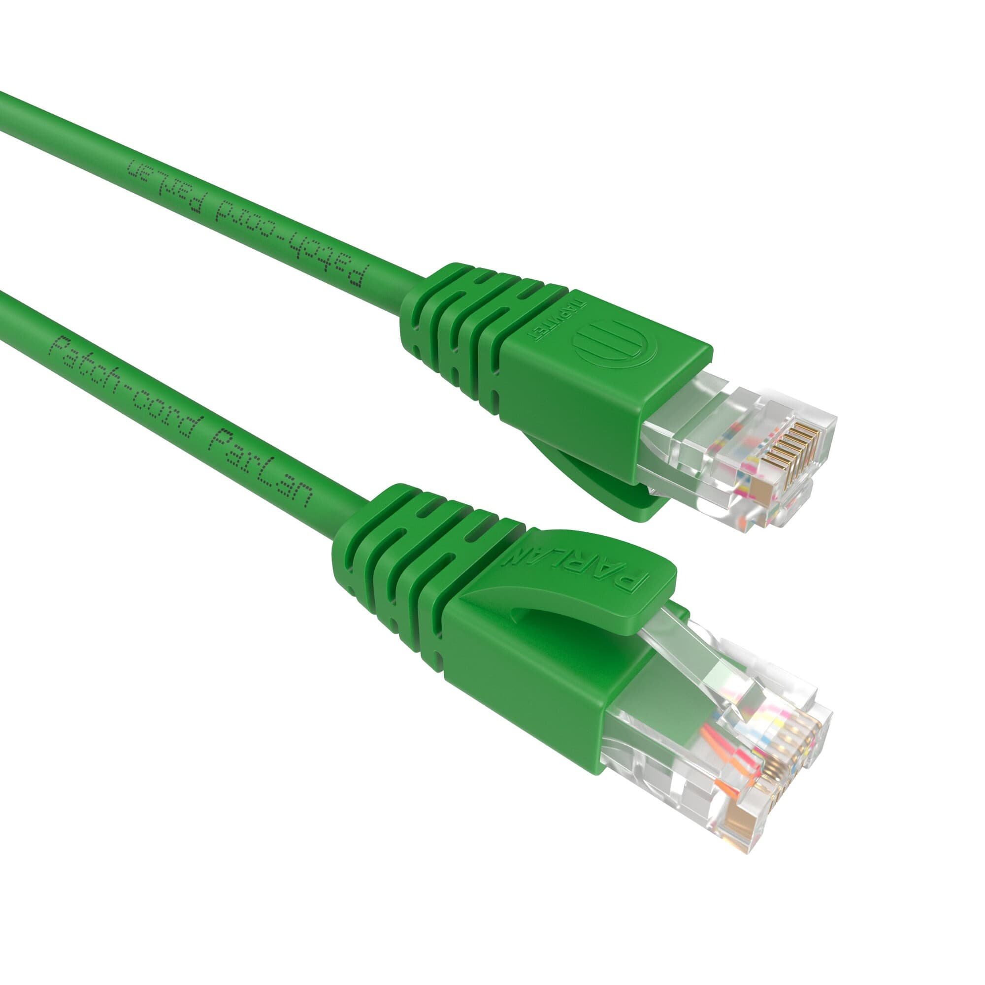 Патч-корд U/UTP Cat 5e ZH 4х2х0,48 Flex 9м зеленый