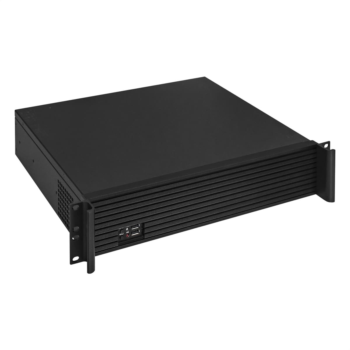 Серверный корпус 2U, 19'' стоечный, глубина 350 мм, БП 250W, USB