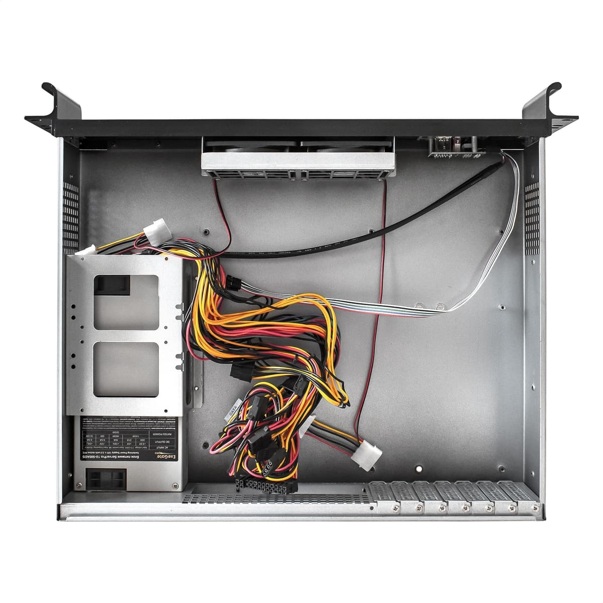 Серверный корпус 2U, 19'' стоечный, глубина 350 мм, БП 250W, USB